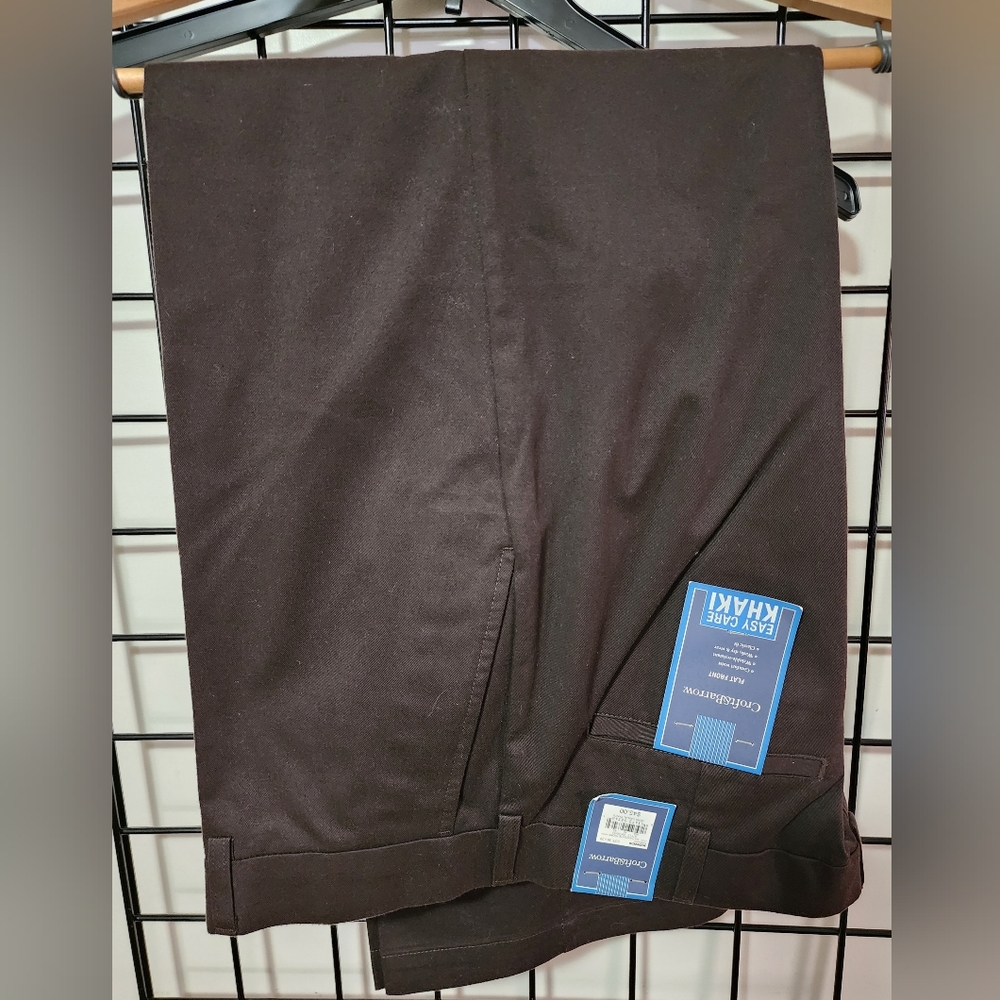 Croft and Barrow Easy Care Khaki 38W29L